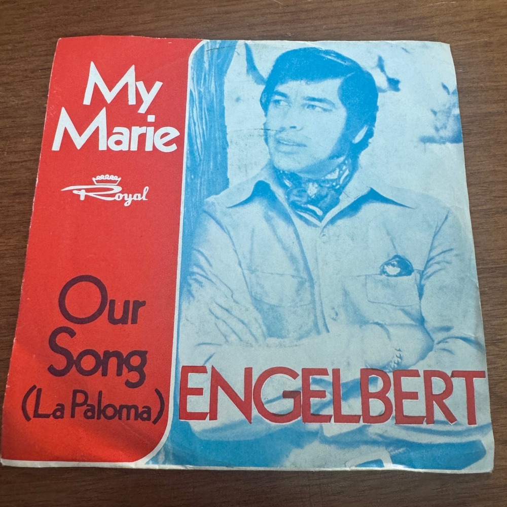 Engelbert Humperdinck My Marie 7" Vinyl EP Royal RT 629 Iran Pressing 45 RPM